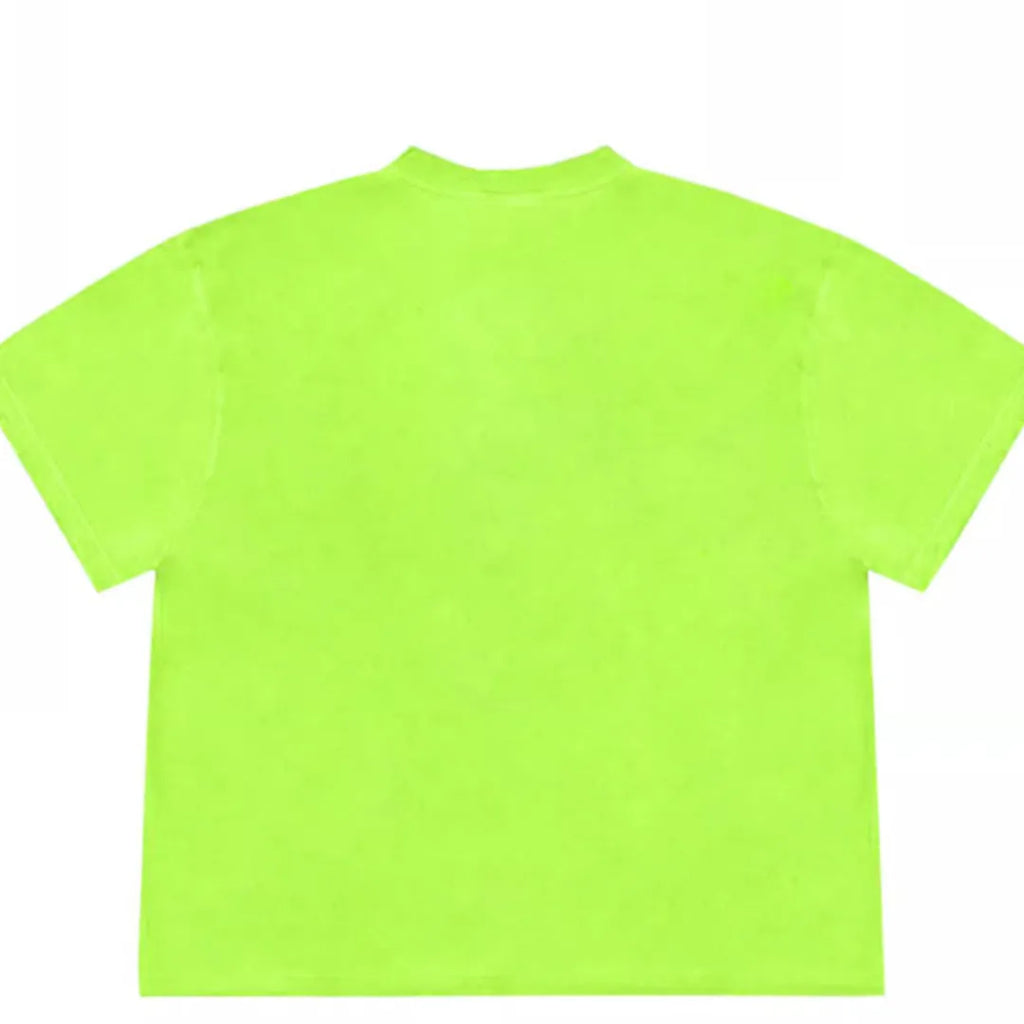 Loose fit patchwork T-shirt with floral patterns in ice oxygen cotton fabric