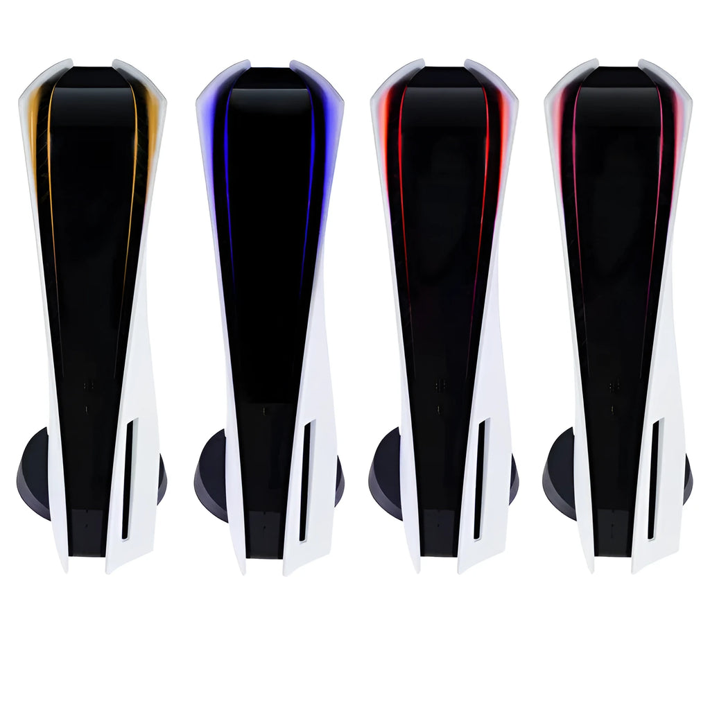 PS5 light bar film sticker in pink, red, gold and blue colour options