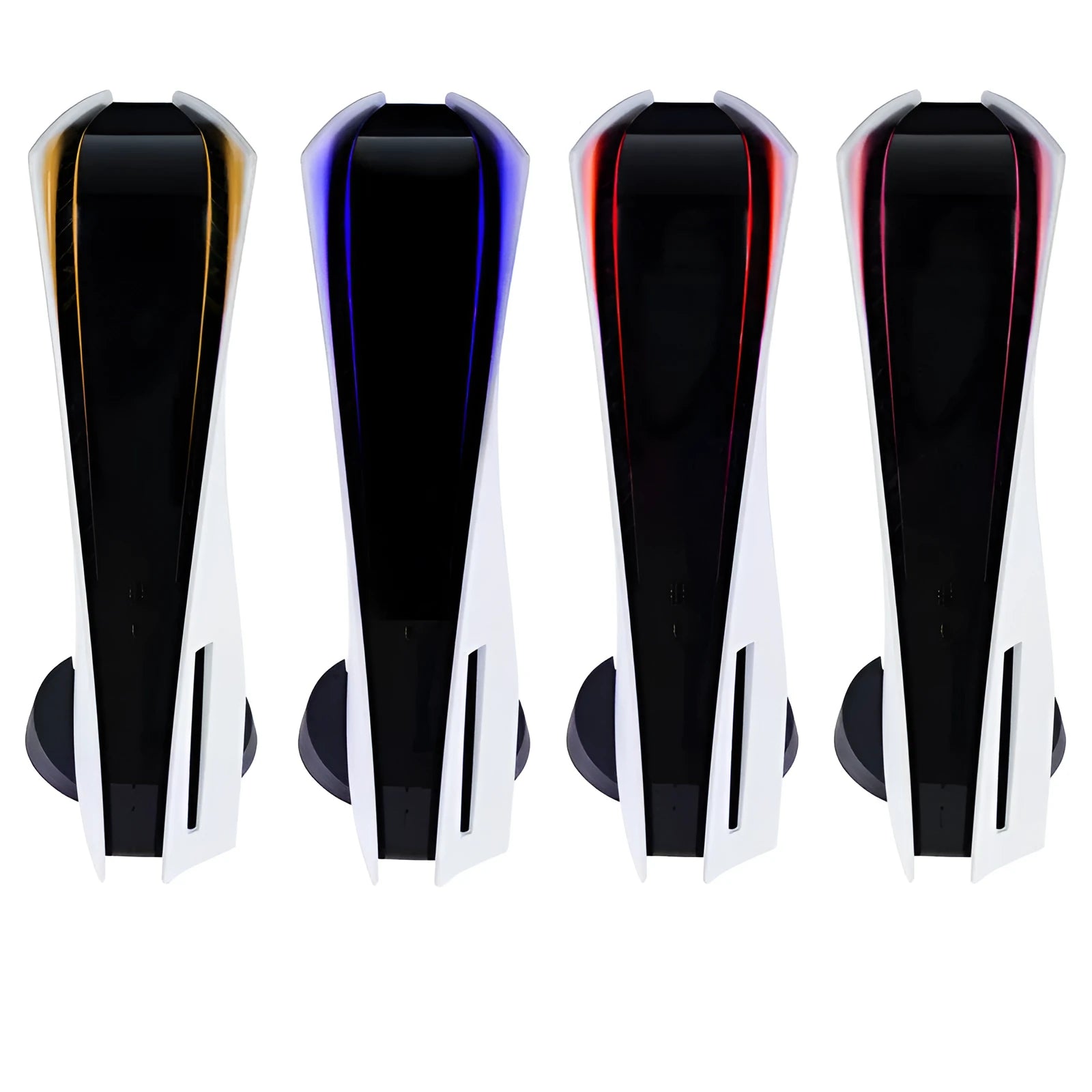 PS5 light bar film sticker in pink, red, gold and blue colour options
