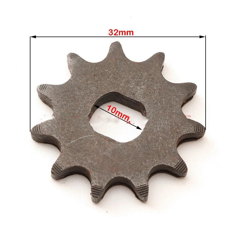 Cast iron 11-tooth non-circular motorcycle sprocket for 25hT8F chain