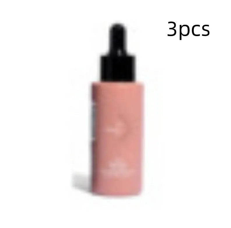 Matte self-tanning liquid set showing 50ml tanning drops bottle and 75ml tanning flash cream tube