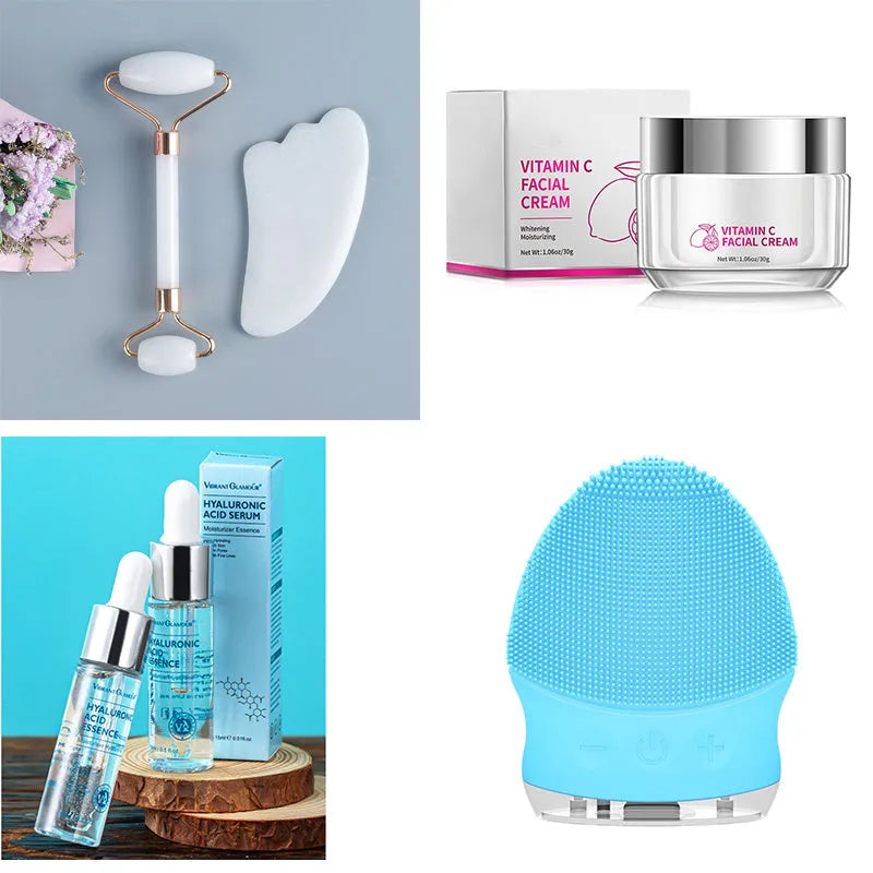 Hyaluronic acid face serum anti-aging shrink pore whitening moisturising dry skin care 15ml bottle