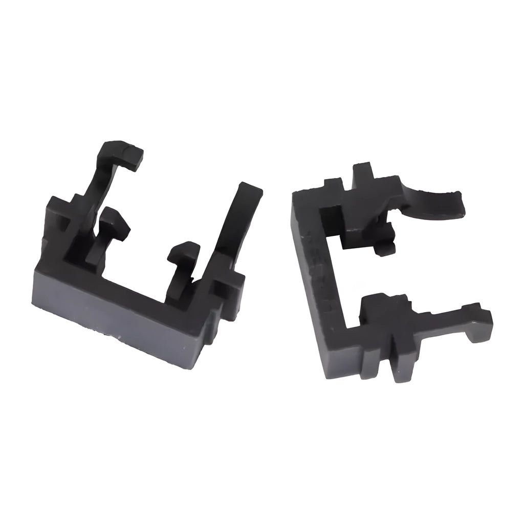 Black plastic H1 LED headlight holder adapter for Ford Focus Mondeo Fiesta