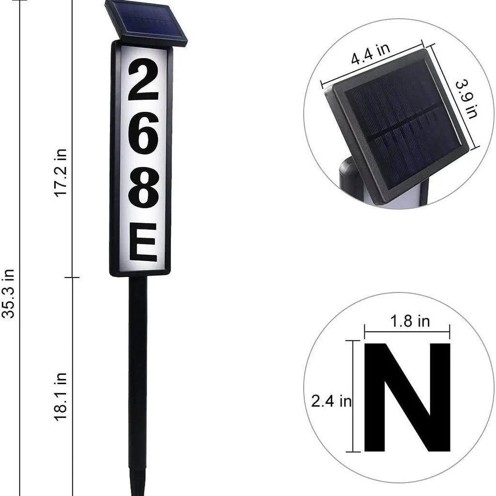 Solar Energy Floor Outlet Doorplate Lamp LED plastic 120x120x900mm outdoor