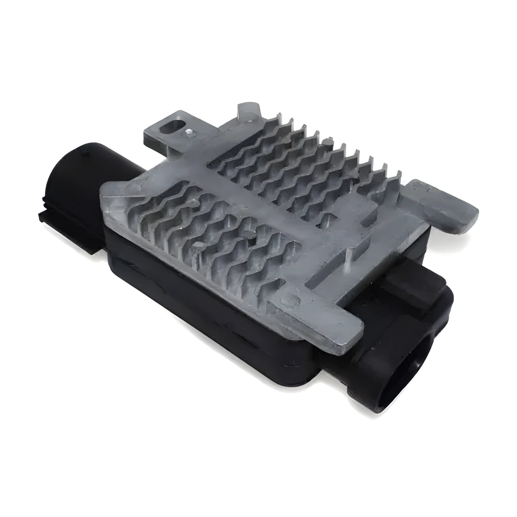 Black PA66+GF30 fan control module for Ford vehicles universal fit
