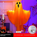 Luminous white ghost horror light with cloth construction for Halloween indoor party arrangements