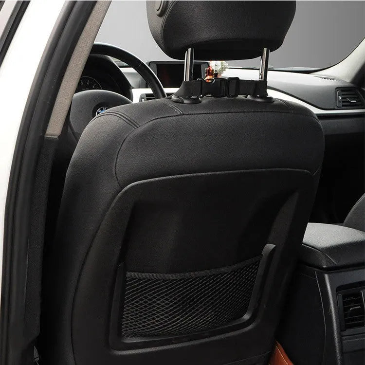 Memory cotton car waist back cushion in black, coffee, grey and off-white colours on car seat