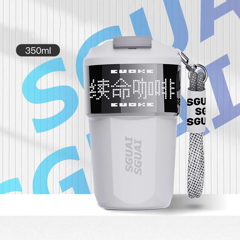Japanese style portable stainless steel coffee cup in choice of colours