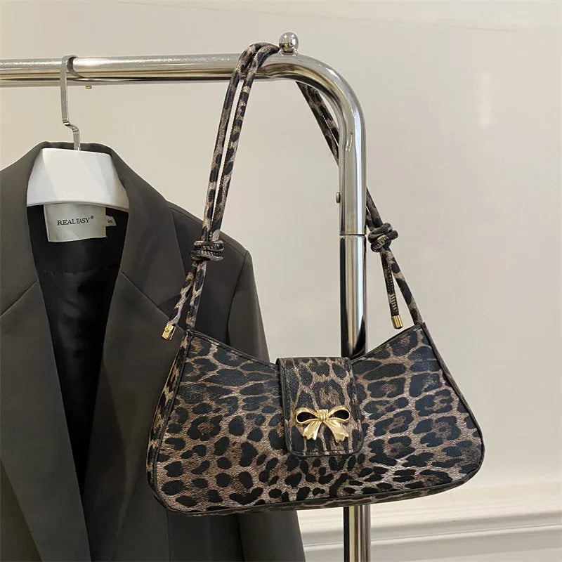 Women's casual PU leather handbag with sandwich pockets in black, brown, coffee or khaki
