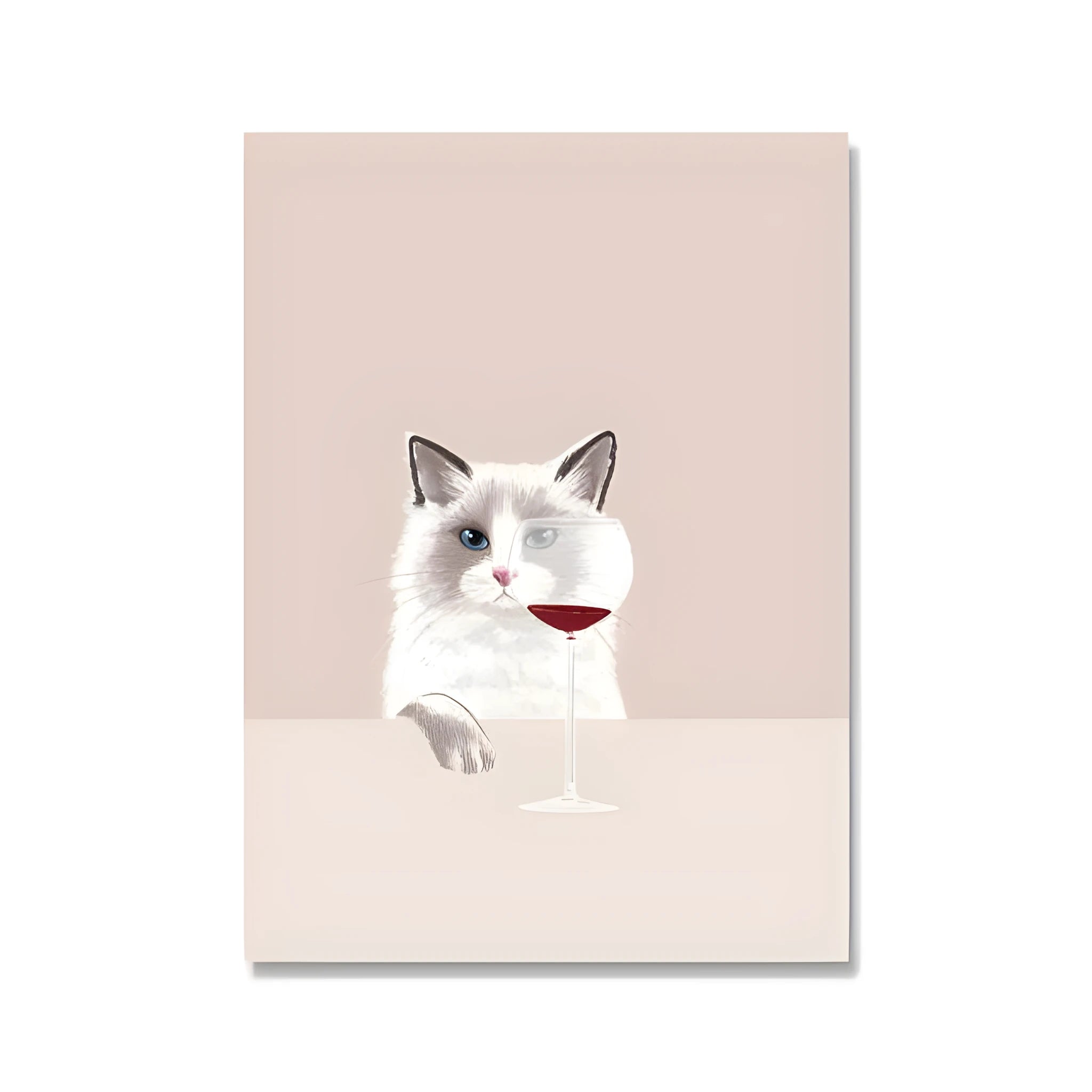 Modern simplicity canvas decorative painting measuring 40x60cm with white edge border