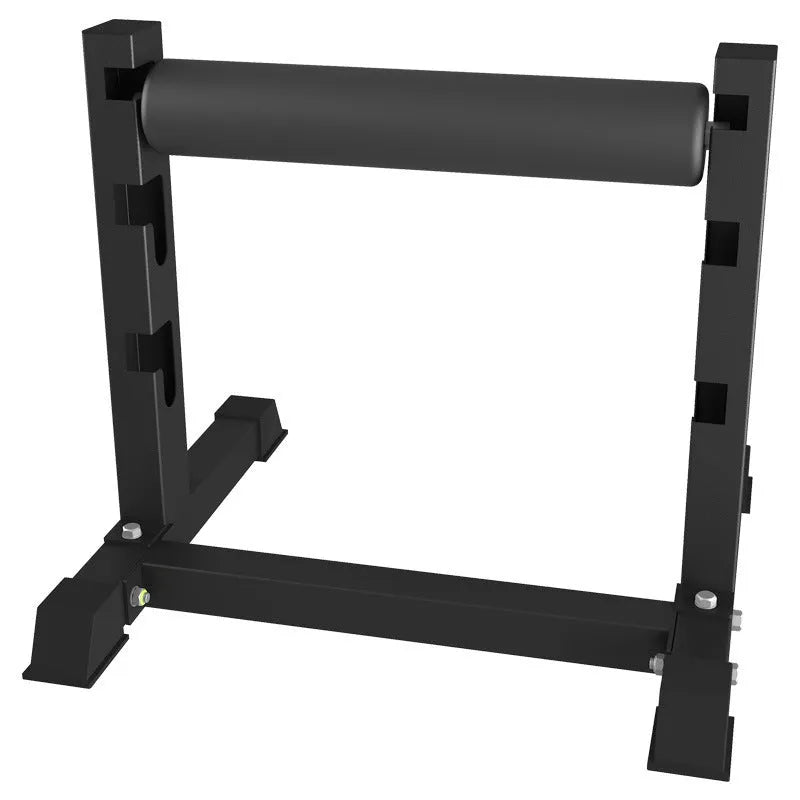 Black steel leg pressing bar, split leg squat training frame Type B fitness equipment