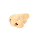 Flesh colour plastic pencil sharpener with geometry shape