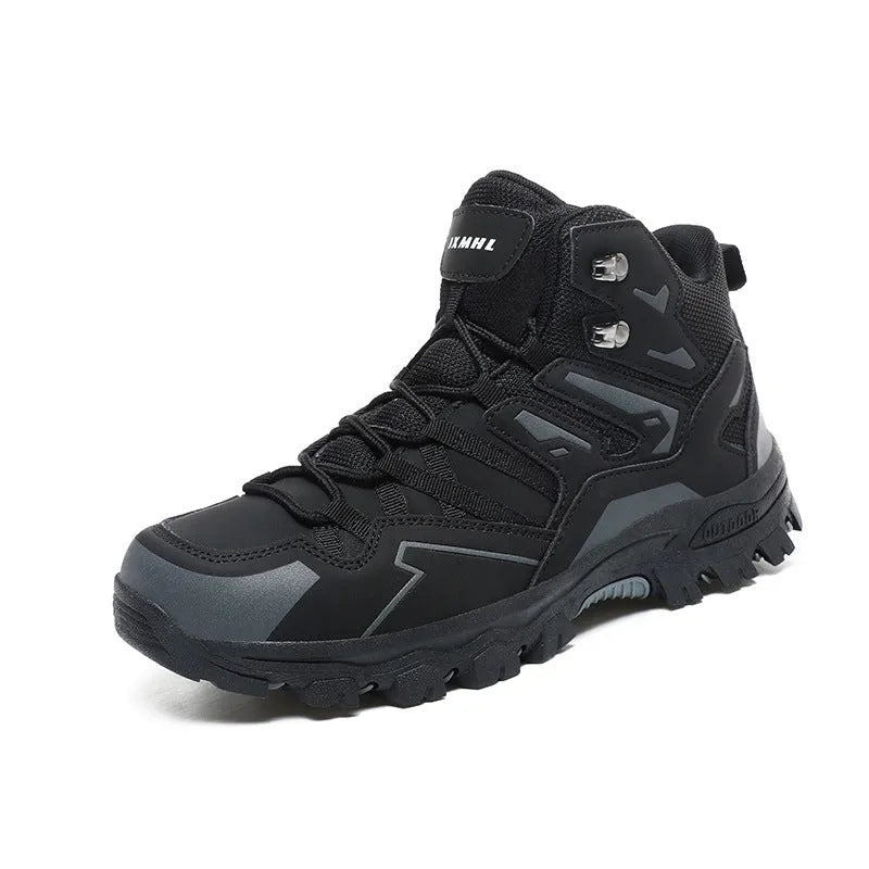 Women's low-top hiking sneaker in flannel with rubber sole, shown in colour options.