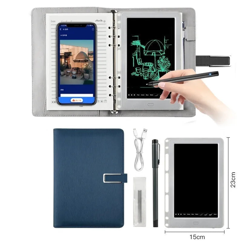 85-inch electronic writing pad with Bluetooth connection and stitching appearance in choice of colours