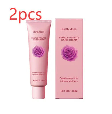 Gentle Care 50g moisturising cream with rose and peppermint extracts for dry skin