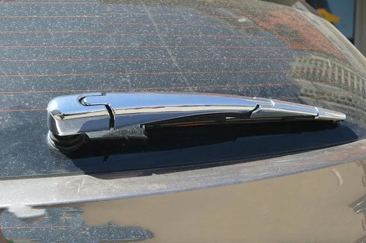 Silvery ABS plastic rear wiper cover trim for 2010 Hyundai cars
