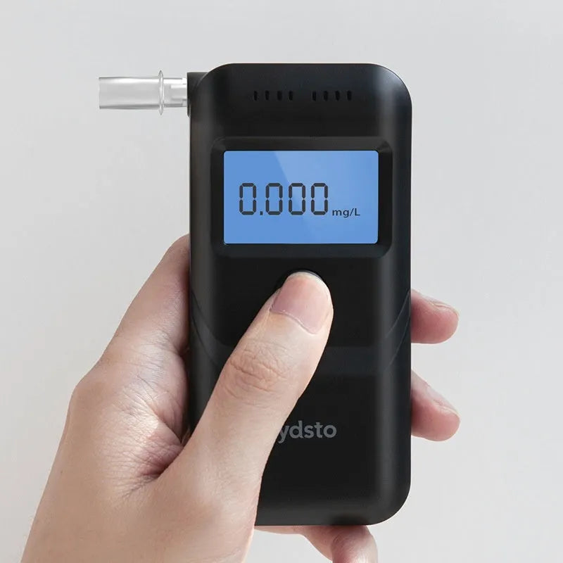 Black HD-JJCSY01 household alcohol breath tester for personal use