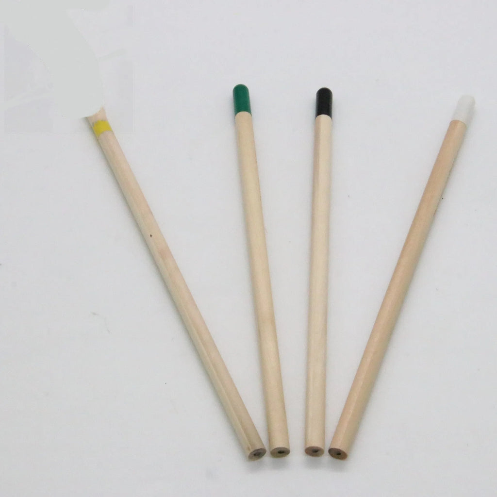 HB seed pencil with degradable plantable capsules in various colours containing flower and vegetable seeds