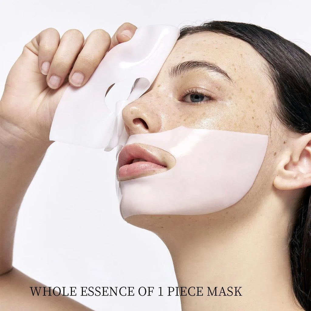 Box of four collagen layered patch face masks for multiple skin types