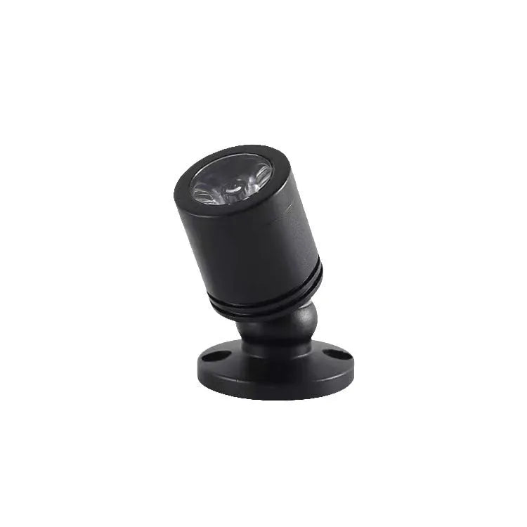 Mini Jewelly surface mounted spotlight with aluminium shell in silver finish