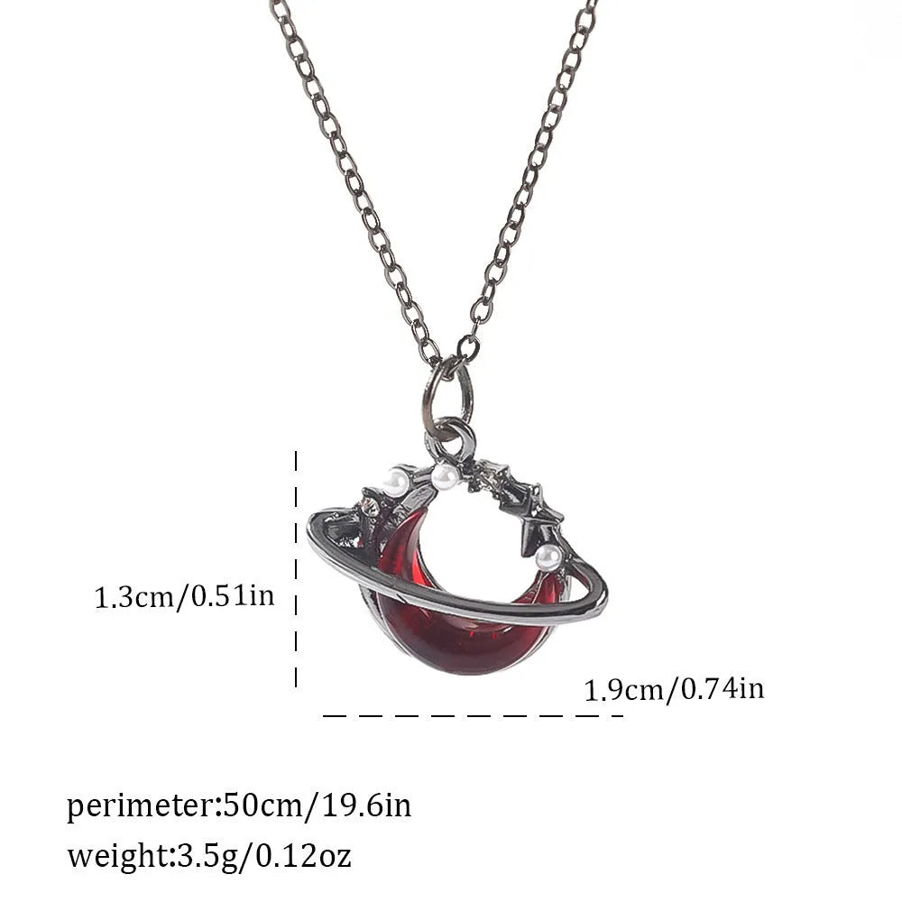 Dark style Halloween necklace with spider and bat pendant designs in electroplated zinc alloy