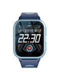 Child's smartwatch with colour touch screen on a wrist strap, showing video call interface