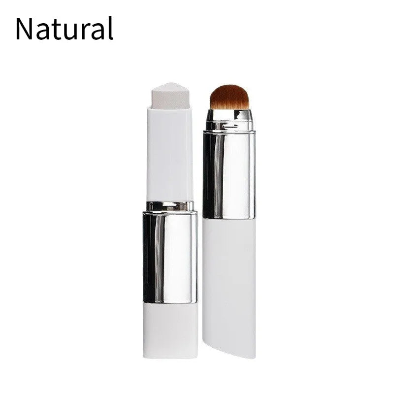 Cream stick foundation with removable brush head in light colour 13g size
