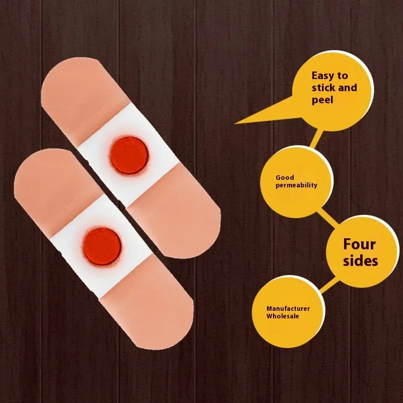 Non-woven corn removing adhesive foot patches for sports and foot care.