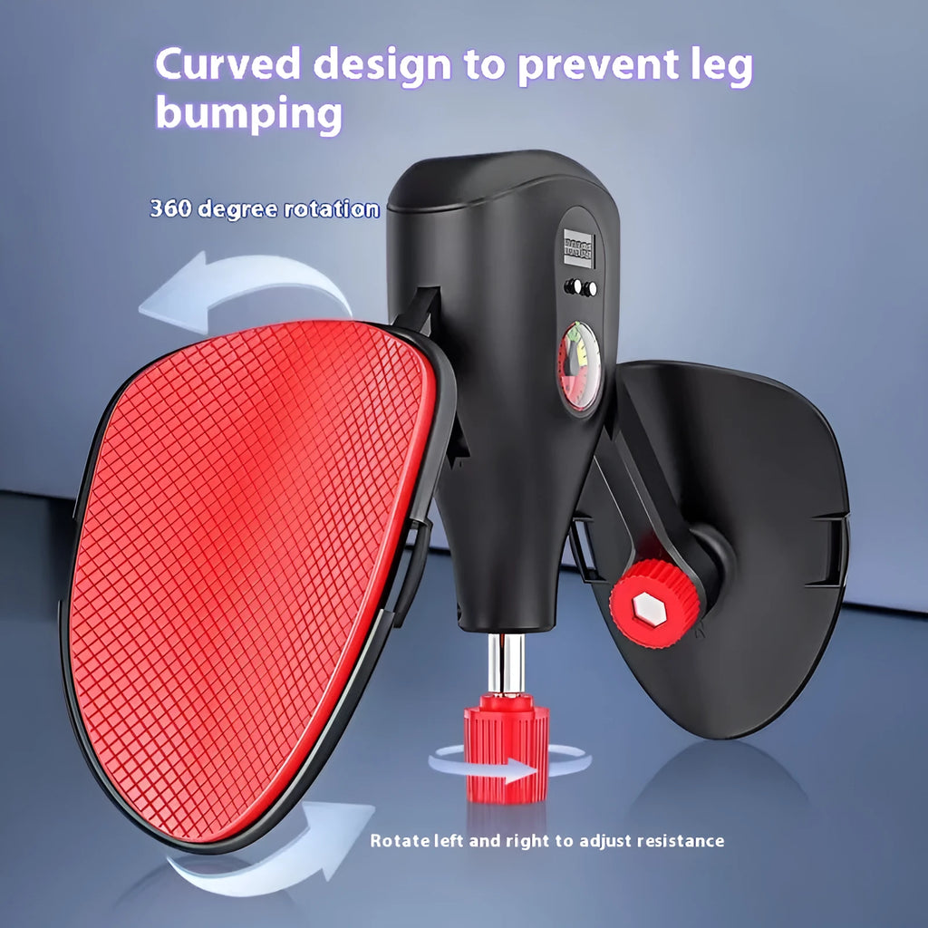 Men's Kegel trainer for PC muscle exercise in black or grey, shown with optional straps and handle.