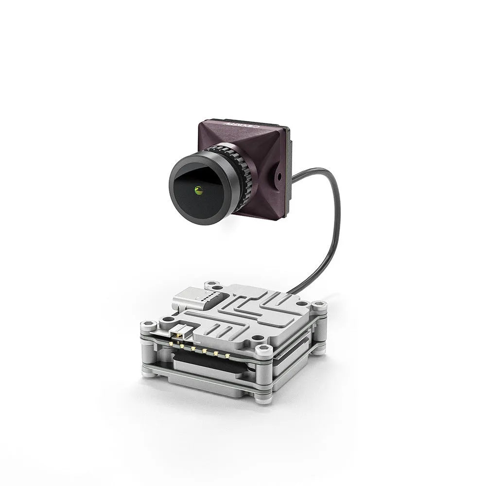 Caddx ADAPTS DJI FPV digital transmission kit with silver Polar Vista unit and mounting hardware