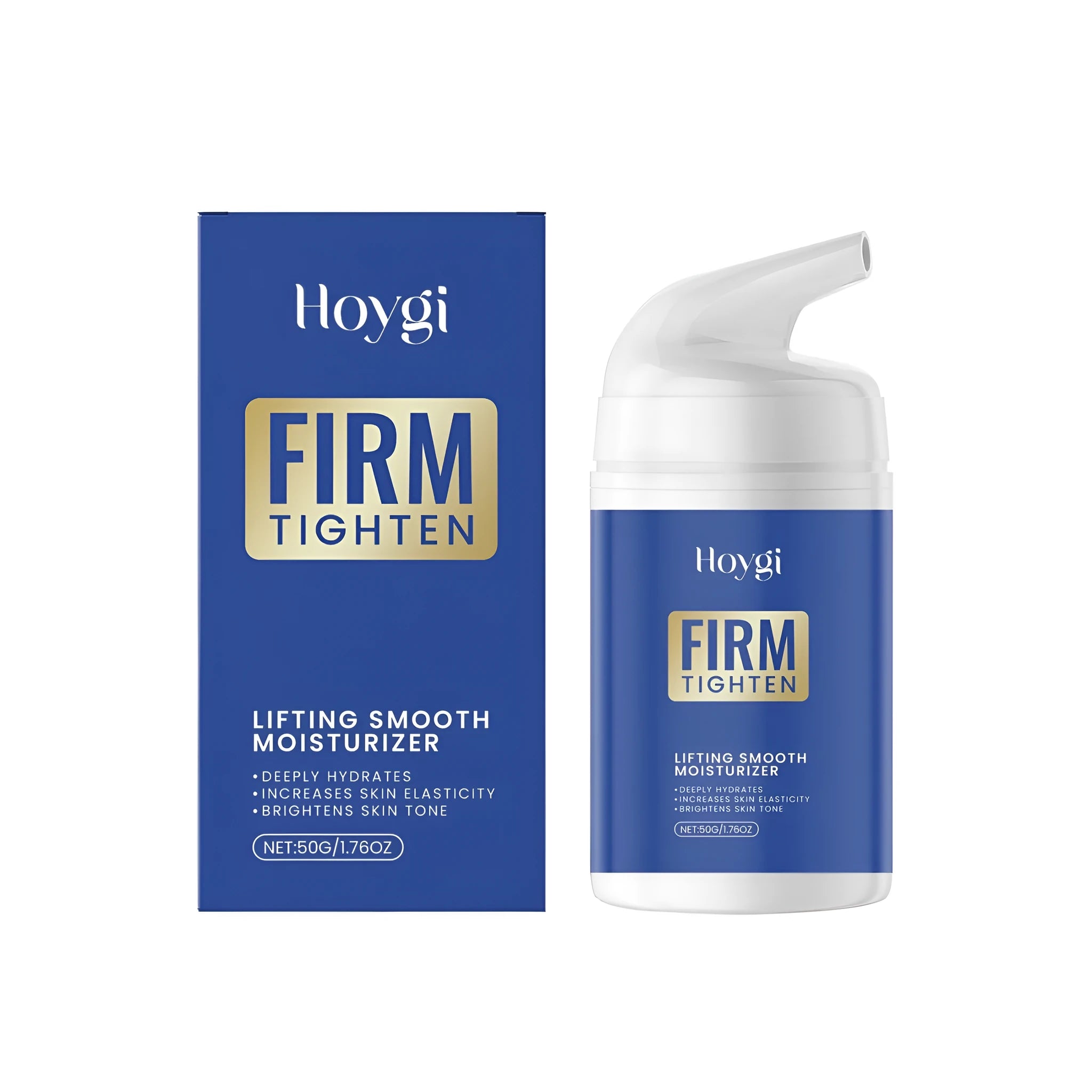 Jar of 50g lifting smooth moisturiser cream with hyaluronic acid and shea butter
