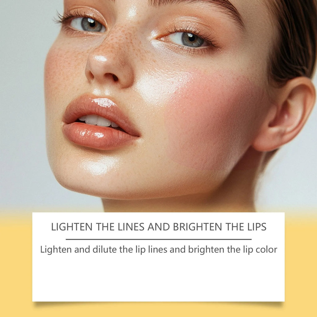 Gold foil packaged nourishing lipstick with 3.5g content containing hyaluronic acid and Vitamin E.