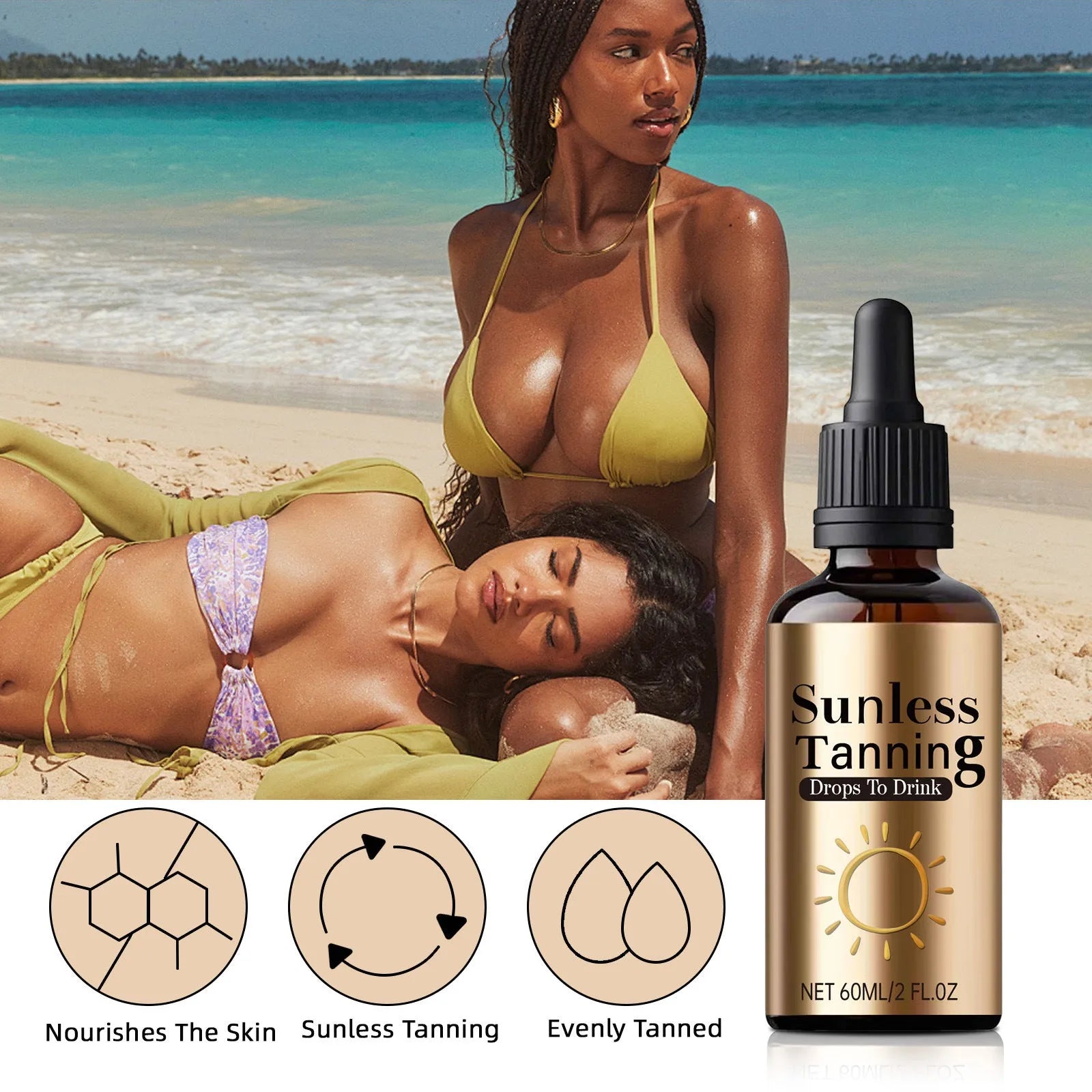 Black Aid Oral Drops 60ml bottle for outdoor and family first aid applications