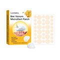 Wart removal patch system with microdart technology containing bee venom and salicylic acid ingredients