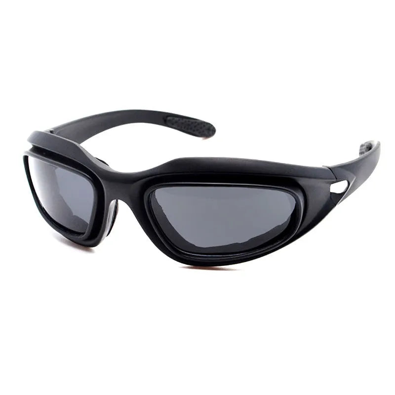 Tactical sports sunglasses with polarized lenses for cycling and outdoor activities