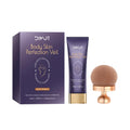 108ml tube of waterproof full coverage body concealer cream with application brush for tattoos and birthmarks.