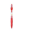 0.5mm plastic gel pen available in black, blue and red ink colours