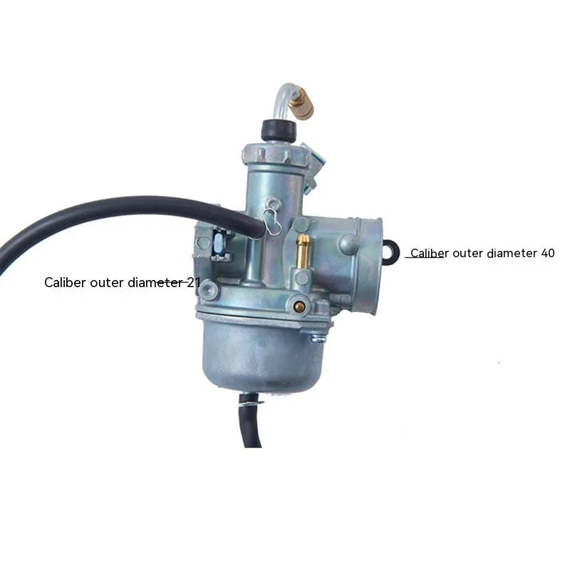 Ba Jia PE26 flat suction plunger motorcycle carburetor assembly