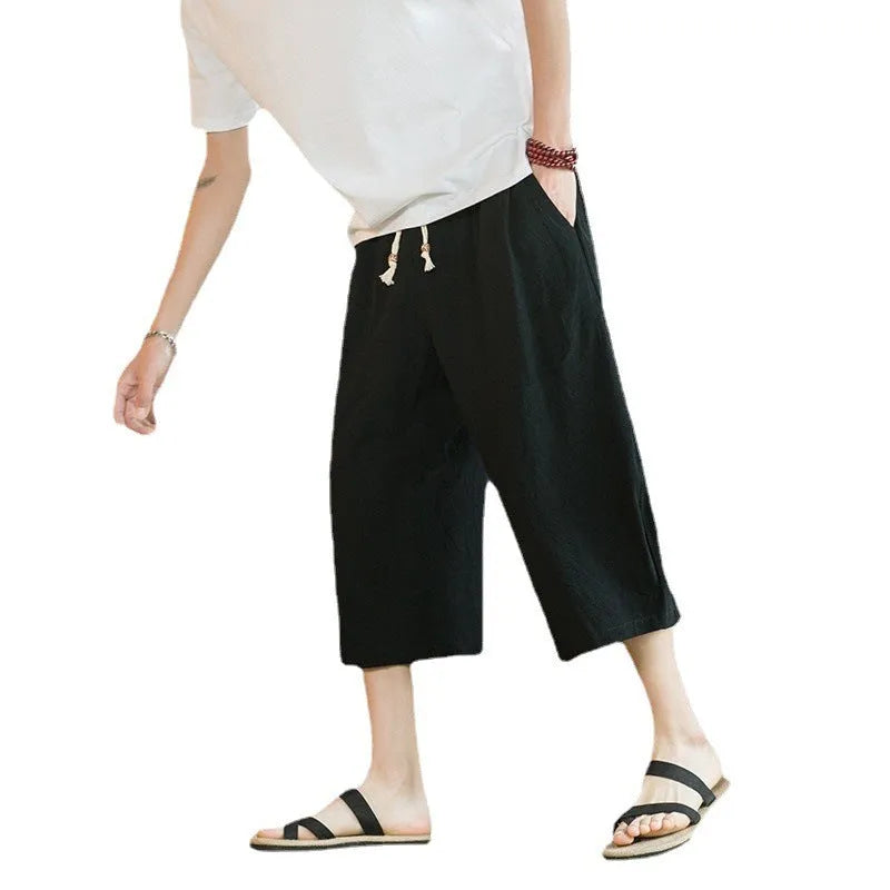 Plus size straight leg linen shorts in five colours showing skinny cut design for summer wear
