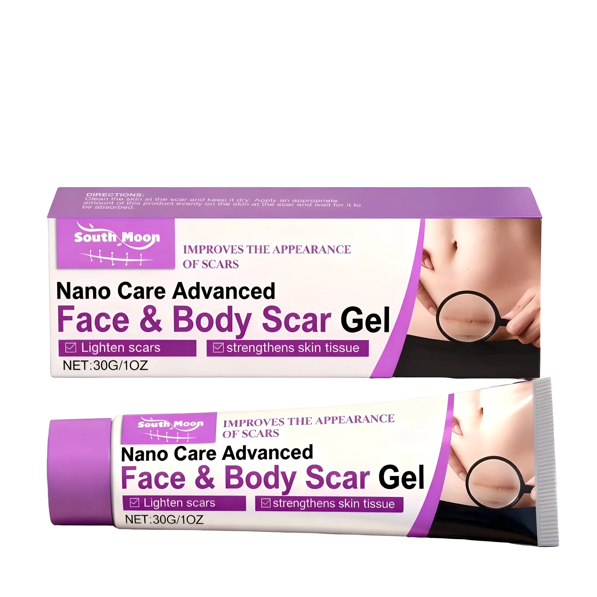 Gentle soothing gel with mint, centella, and rose oil in 30g tube