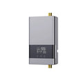 Household instant electric water heater with touch remote control and LED display in gold finish