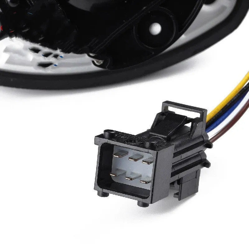 Black ABS plastic hydraulic control lever steering wheel for forklift accessories