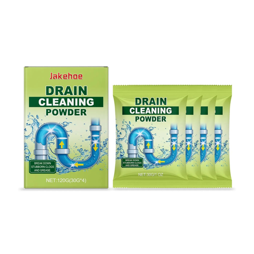 120g packet of drain cleaning powder for sinks and toilets