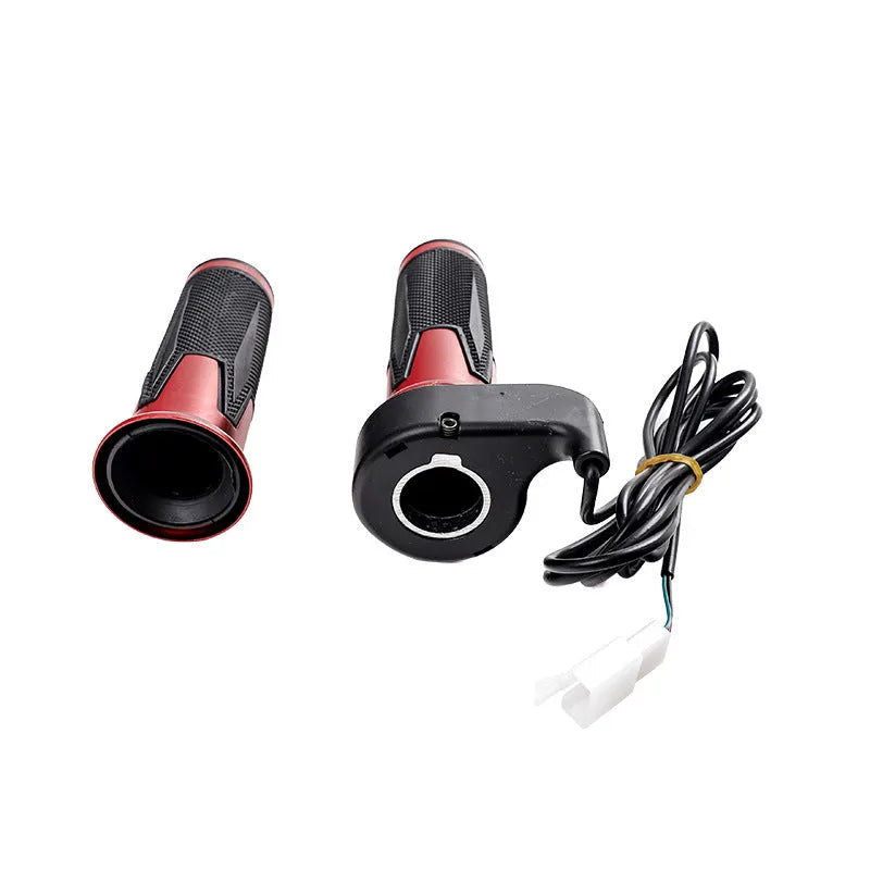Three-wheel electric car accelerator handle with three-speed rotating control in plastic construction