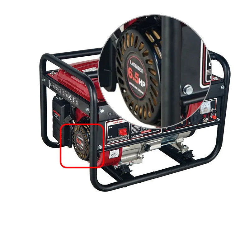 Creative portable home small gasoline generator with 16-litre fuel tank, hand or electric start, 3kW to 8kW power