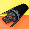 Carbon fibre tail mudguard kit for Light Bee electric off-road bicycle, showing lengthened rear fender.