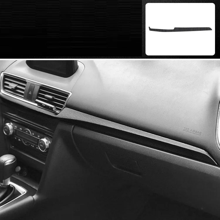 Unksera car interior decorative vinyl sticker kit for centre console and dashboard customisation.