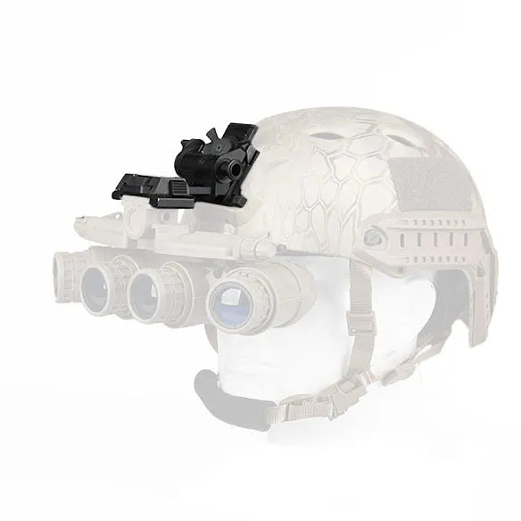 Dark earth metal alloy NVG helmet mount for L4 G24 equipment on OPS Core FAST helmets