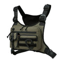 Men's camouflage running sports chest bag in polyester with 19 inch size