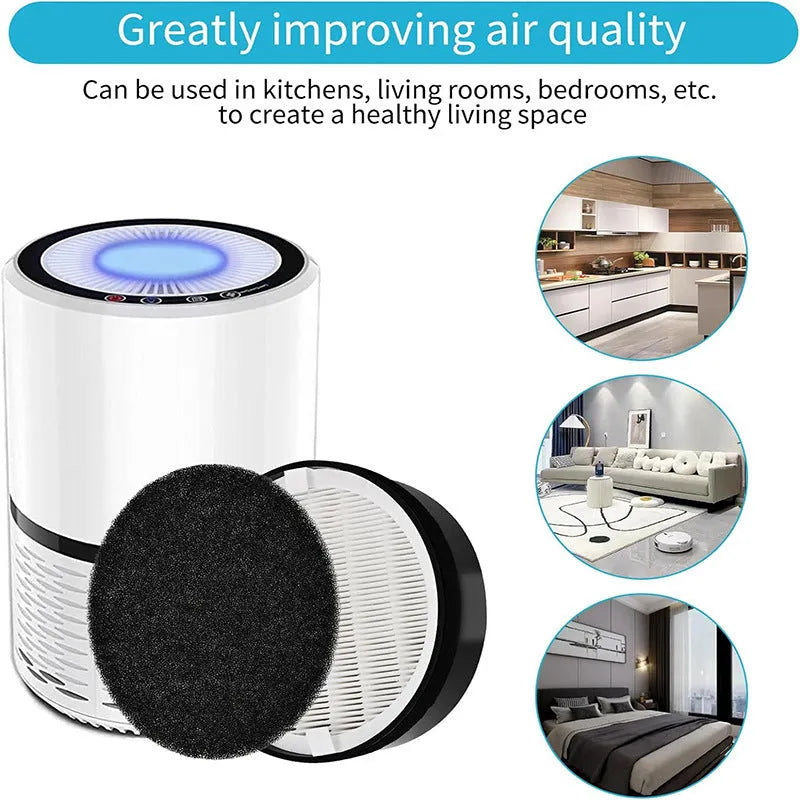 Levoit LV-H132 compatible air purifier pre-filter screen and filter cotton accessory kit